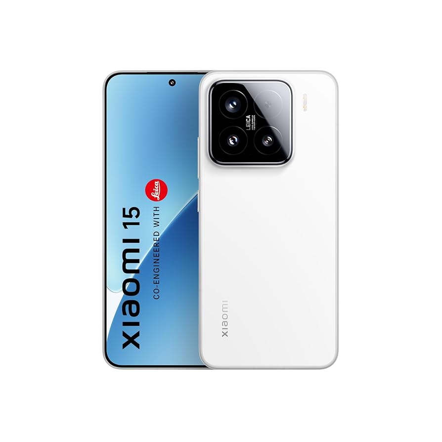 XIAOMI 15 White (12GB/512GB)| 50 MP Leica Triple Camera | SD